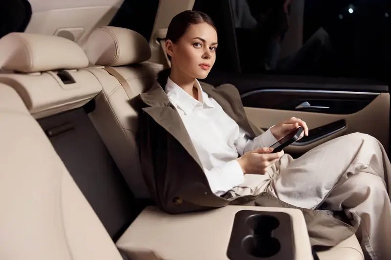 Personal luxury chauffeur guiding city tours in Dubai and Abu Dhabi, offering sightseeing, shopping trips, and day tours in premium vehicles for a comfortable and stylish experience.
